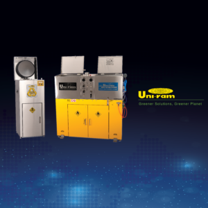 Uni-Ram spray gun cleaners and solvent recyclers